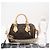 Borsa Louis Vuitton Monogram Speedy Bandoulière 20 Marrone Beige - vista 3