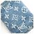 Cartera tríptico Louis Vuitton Monogram Denim Azul - vista 4