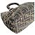 Borsa a Spalla Fendi Zucca Canvas Marrone - vista 8