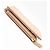 Cartera de doble pliegue rosa beige Christian Dior - vista 8