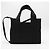 Borsa a mano Loewe Raffia Font Tote Small Nero Bianco - vista 2