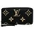 Louis Vuitton Bicolor Monogram Empreinte Zippy Wallet Schwarz Mehrfarben Monogramm