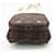 Borsa a tracolla e a spalla Louis Vuitton Monogram Utility Marrone Beige - vista 7