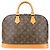 Borsa Louis Vuitton Monogram Alma Marrone - vista 4