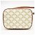 Céline Celine Triomphe Canvas & Calfskin Small Bucket Shoulder Bag Weiß Beige - Ansicht 8