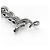 Bracciale con charm Tiffany & Co. in argento 925 - vista 8