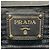 Bolso Tote con cordón Logo Prada BN1757 Castaño Negro - vista 12