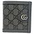 GUCCI GG Supreme Ophidia Compact Wallet Brown
