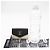 Cartera tríptico Portefeuille Lock Mini en piel de becerro granulado Louis Vuitton Negro Rosa Beige - vista 3