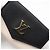 Cartera tríptico Portefeuille Lock Mini en piel de becerro granulado Louis Vuitton Negro Rosa Beige - vista 4