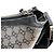 Borsa a tracolla Gucci in pelle GG Crystal nero rosso bianco - vista 11