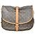 Louis Vuitton Saumur Monogram Canvas 35 Marrone - vista 2