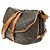Louis Vuitton Saumur Monogram Canvas 35 Marrone - vista 3