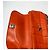 Chanel East West Flap in pelle medium Arancione - vista 6