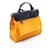 Hermès Hermes Herbag Zip PM Handtasche Gelb Marineblau  - Ansicht 2