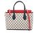 Borsa 2-Way Gucci GG Supreme Rosso Beige Blu navy