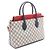 Borsa 2-Way Gucci GG Supreme Rosso Beige Blu navy - vista 2