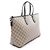 Borsa Tote 2-Way Gucci GG Supreme Marrone Nero Beige - vista 2