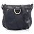 Borsa a Spalla Gucci Abbey GG Canvas Nero