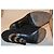 Autre Marque Décolleté open-toe in camoscio nero con tacco decorato - vista 5