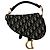 Christian Dior Saddle Oblique Canvas Mini Beige - vista 2