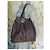Céline Borsa Celine in pelle marrone - vista 11