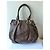 Céline Borsa Celine in pelle marrone - vista 12