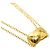 Collana Chanel Coco Crush in oro giallo 18K - vista 3