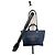 Chanel Deauville Navy Leder Tote Bag Marineblau - Ansicht 10