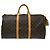 Louis Vuitton Keepall Bandouliere Monogram Canvas 50 Marrone