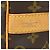 Louis Vuitton Keepall Bandouliere Monogram Canvas 50 Marrone - vista 4
