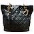 Borsa Tote in Pelle Cannage Christian Dior Nero
