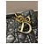 Borsa Tote in Pelle Cannage Christian Dior Nero - vista 14