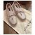 Mocassini Gloria Monogram Louis Vuitton Beige - vista 6