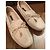 Mocassini Gloria Monogram Louis Vuitton Beige - vista 8