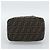 FENDI Zucca Canvas Vanity Hand Bag Black Brown Auth 192654 Marrone Nero - vista 10