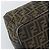 FENDI Zucca Canvas Vanity Hand Bag Black Brown Auth 192654 Marrone Nero - vista 14
