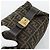FENDI Zucca Canvas Vanity Hand Bag Black Brown Auth 192654 Marrone Nero - vista 6