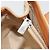 Céline CELINE C Macadam Handtasche aus Canvas und Wildleder Grau Silber Authentisch 193033A Braun - Ansicht 20
