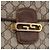 Borsa a Spalla GUCCI GG Supreme PVC Beige Oro Auth 193131 D'oro - vista 14