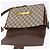 Borsa a Spalla GUCCI GG Supreme PVC Beige Oro Auth 193131 D'oro - vista 15