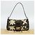 FENDI Zucca Canvas Flower Embroidery Mamma Baguette Marrone Argento Auth yk20688SM - vista 25
