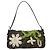 FENDI Zucca Canvas Flower Embroidery Mamma Baguette Marrone Argento Auth yk20688SM - vista 3