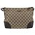 Borsa a Spalla GUCCI GG Canvas Marrone Argento 114273 Auth ep15593 - vista 2