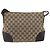 Borsa a Spalla GUCCI GG Canvas Marrone Argento 114273 Auth ep15593 - vista 3