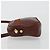 Borsa a tracolla Salvatore Ferragamo in pelle goffrata marrone e oro Auth 194054 D'oro - vista 5