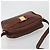 Borsa a tracolla Salvatore Ferragamo in pelle goffrata marrone e oro Auth 194054 D'oro - vista 6