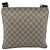 Bolsa de Ombro GUCCI GG Supreme PVC Bege Ouro 295257 Auth 193862 Dourado - vista 3