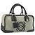 Borsa a mano LOEWE Amazona 28 in scamosciato grigio marrone Auth yk20662V