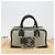 Borsa a mano LOEWE Amazona 28 in scamosciato grigio marrone Auth yk20662V - vista 12
